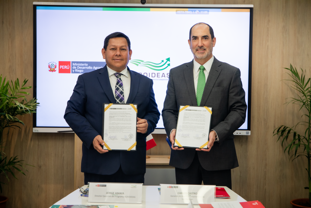 Agroideas y Las Bambas firman convenio para impulsar el desarrollo de ...