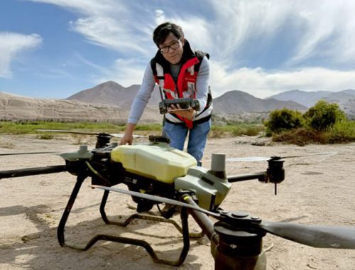 Anglo American impulsa agricultura de precisión en Moquegua con drones de última generación