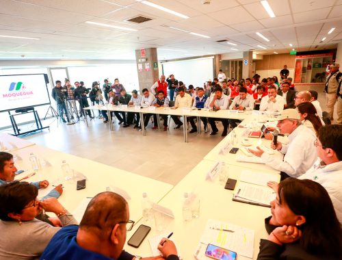 Ministro Jorge Montero participó en XVI Mesa de Diálogo por la cuenca del río Coralaque