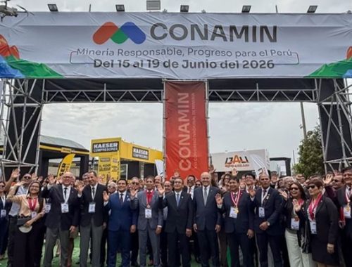 Ingemmet presente en la inauguración de CONAMIN 2026