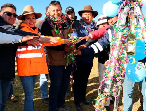 Las Bambas invierte S/ 3.9 millones en agua y saneamiento en Patarcancha