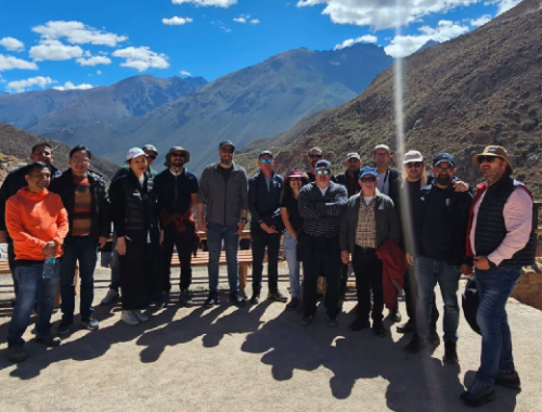 Delegación internacional visita Cerro Verde durante el World Mining Congress 2026