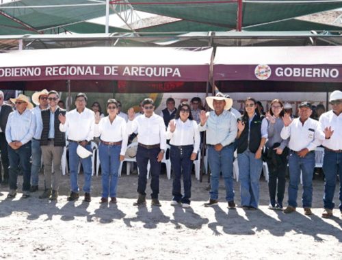Inician construcción de represa Casa Blanca en Arequipa, obra de S/ 151 millones