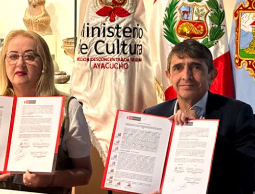 Convenio entre Ministerio de Cultura y TGP para preservar patrimonio en Ayacucho