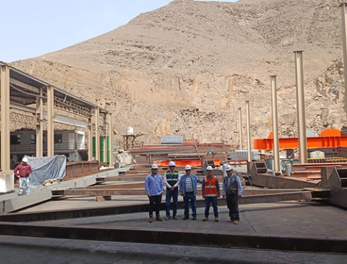 Poderosa acelera obras del puente Lavasén y alcanza más de 75% de avance en La Libertad