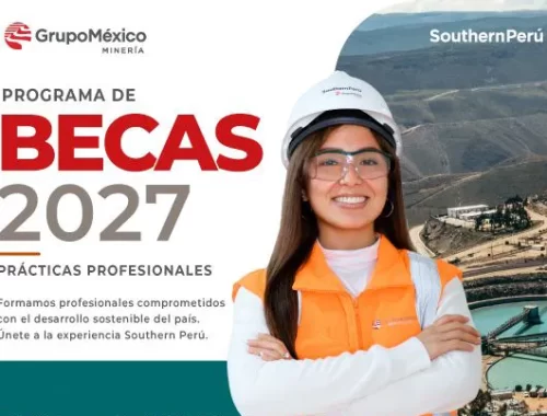 Southern Perú abre inscripciones para su Programa de Becas 2027