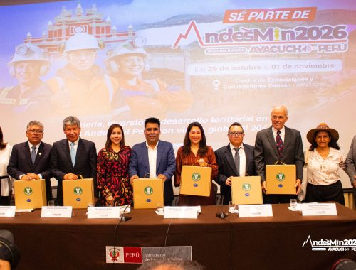 ANDESMIN 2026: GOBIERNO OFICIALIZA CUMBRE QUE REÚNE  EN AYACUCHO A LAS REGIONES QUE PRODUCEN EL 37% DE COBRE DEL PERÚ