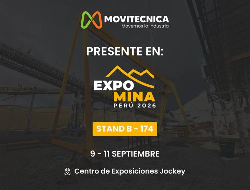 Movitecnica lleva a EXPOMINA PERÚ 2026 sus soluciones para que nada detenga el movimiento de la industria minera