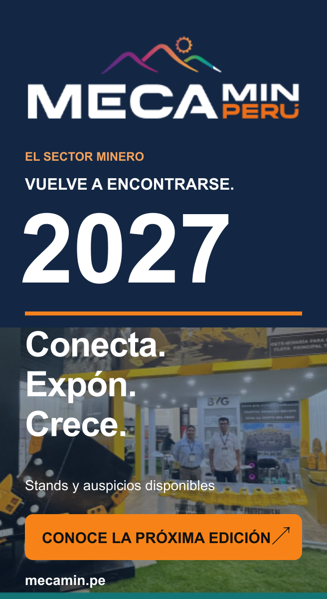 MECAMIN Perú 2027: stands y auspicios
